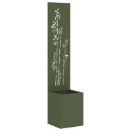 Екран за градинска неприкосновеност Маслиненозелен 32 x 140 см