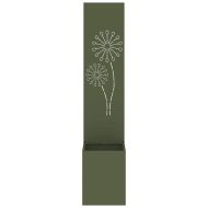 Екран за градинска неприкосновеност Маслиненозелен 32 x 140 см