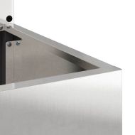 Екран за градинска неприкосновеност Сив 32 x 140 см