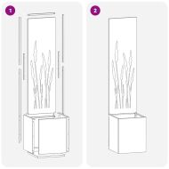 Екран за градинска неприкосновеност Антрацит 32 x 140 см