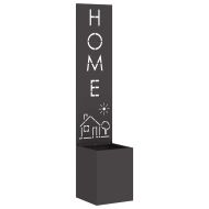 Екран за градинска неприкосновеност Черно 32 x 140 см