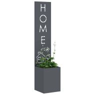 Екран за градинска неприкосновеност Антрацит 32 x 140 см