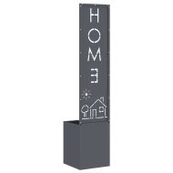 Екран за градинска неприкосновеност Антрацит 32 x 140 см