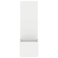 Екран за градинска неприкосновеност Бяло 50 x 140 cm