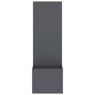 Екран за градинска неприкосновеност Антрацит 50 x 140 cm