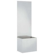 Екран за градинска неприкосновеност Сив 50 x 140 cm