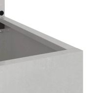 Екран за градинска неприкосновеност Сив 50 x 140 cm