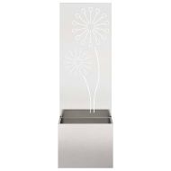 Екран за градинска неприкосновеност Сив 50 x 140 cm