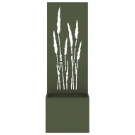 Екран за градинска неприкосновеност Маслиненозелен 50 x 140 cm