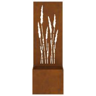 Екран за градинска неприкосновеност Ръждясало 50 x 140 cm