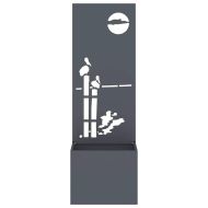 Екран за градинска неприкосновеност Антрацит 50 x 140 cm