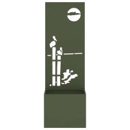 Екран за градинска неприкосновеност Маслиненозелен 50 x 140 cm