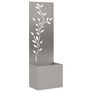 Екран за градинска неприкосновеност Ръждясало 50 x 140 cm