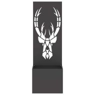 Екран за градинска неприкосновеност Черно 50 x 140 cm