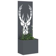 Екран за градинска неприкосновеност Антрацит 50 x 140 cm