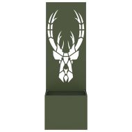 Екран за градинска неприкосновеност Маслиненозелен 50 x 140 cm