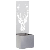 Екран за градинска неприкосновеност Сив 50 x 140 cm