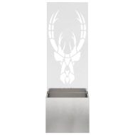 Екран за градинска неприкосновеност Сив 50 x 140 cm