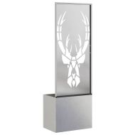 Екран за градинска неприкосновеност Сив 50 x 140 cm