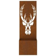 Екран за градинска неприкосновеност Ръждясало 50 x 140 cm