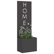 Екран за градинска неприкосновеност Черно 50 x 140 cm