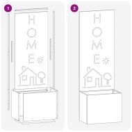 Екран за градинска неприкосновеност Маслиненозелен 50 x 140 cm
