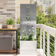 Екран за градинска неприкосновеност Сив 50 x 140 cm