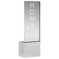 Екран за градинска неприкосновеност Сребрист 50 x 140 cm