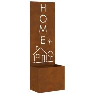 Екран за градинска неприкосновеност Ръждясало 50 x 140 cm