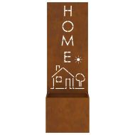 Екран за градинска неприкосновеност Ръждясало 50 x 140 cm