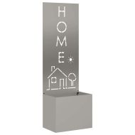 Екран за градинска неприкосновеност Ръждясало 50 x 140 cm