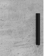 Шкаф за баня със съхранение Циментено сиво 61 x 35 x 64 см