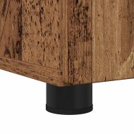 Шкаф за баня със съхранение с врата Старо дърво 61 x 35 x 64 см