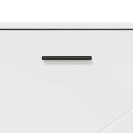 Шкаф за баня Бяло 76,5 x 35 x 64 см Инженерно дърво & Метал