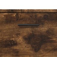 Шкаф за баня с чекмедже с врата Димян дъб 76,5 x 35 x 64 см