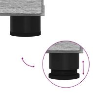 Шкаф за баня с чекмедже с врата Сив Сонома 76,5 x 35 x 64 см