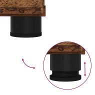 Шкаф за баня с чекмедже с врата Старо дърво 76,5 x 35 x 64 см