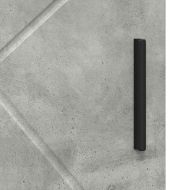 Шкаф за баня със съхранение Циментено сиво 30 x 35 x 95 см