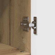 Шкаф за баня Дъб 30 x 35 x 95 см Инженерно дърво & Метал