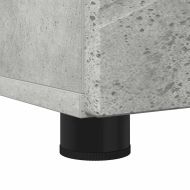 Шкаф за баня със съхранение Циментено сиво 30 x 35 x 192 см