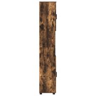 Шкаф за баня Димян дъб 30 x 35 x 192 см Инженерно дърво & Метал