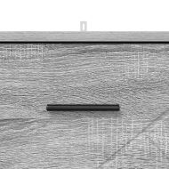 Нощен шкаф Сив сонома 38 x 38 x 66 см Инженерно дърво