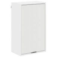 Шкаф за баня Бяло 39 x 23,5 x 65 см Инженерно дърво & Метал