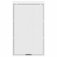 Шкаф за баня Бяло 39 x 23,5 x 65 см Инженерно дърво & Метал