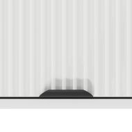 Шкаф за баня Бяло 39 x 23,5 x 65 см Инженерно дърво & Метал