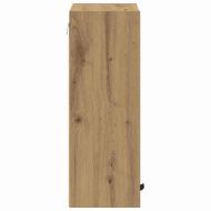 Шкаф за баня Дъб 39 x 23,5 x 65 см Инженерно дърво & Метал