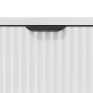 Шкаф за мивка в баня Бяло Със Силен Гланц 60.5 x 33.5 x 61 см