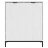 Служебен шкаф Бяло Със Силен Гланц 69.5 x 33 x 82 см