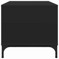 Масичка за кафе Черно 90 x 49 x 46 см Инженерно дърво