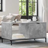 Масичка за кафе Бетонно сиво 90 x 49 x 46 см Инженерно дърво